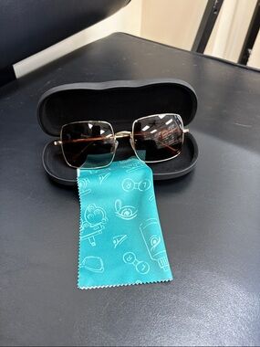 Women's Brooklyn Heights Gold Frame Sunglasses with Brown Lenses